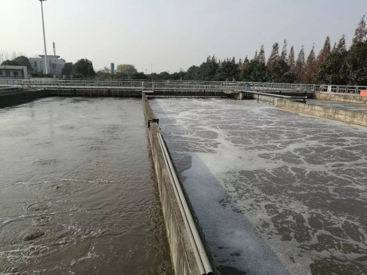 豫南某污水处理厂提标改造一期工程竣工